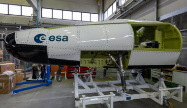 First full-size Space Rider test model assembled