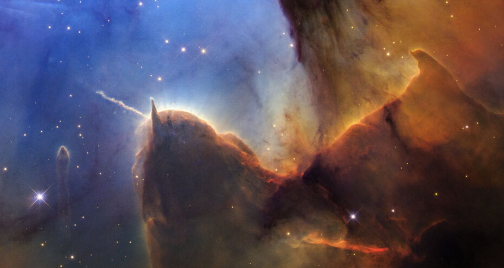 Hubble revisits stunning Trifid Nebula after 30 years, and spots a growing jet of energy — Space photo of the week
