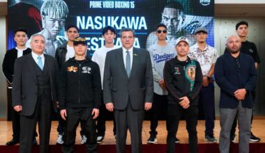"Gallo" Estrada and Tenshin Nasukawa face to face in Tokyo