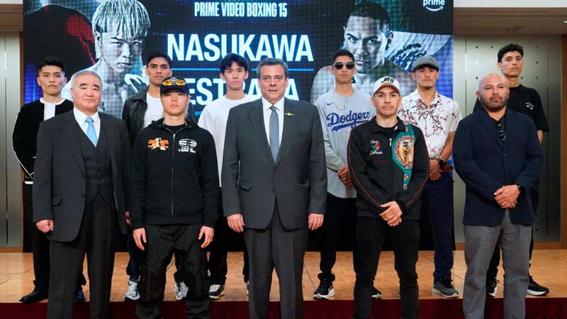 "Gallo" Estrada and Tenshin Nasukawa face to face in Tokyo