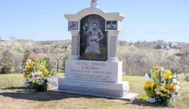 George Foreman laid to rest in Iowa, drawn by a peaceful 1988 visit