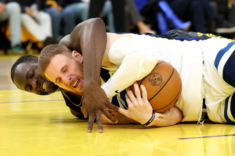 Minnesota Timberwolves star Donte DiVencenzo during an NBA game.