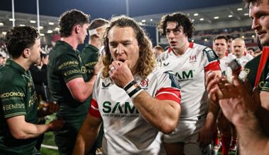 Werner Kok left in limbo as lips tight on Finn Russell