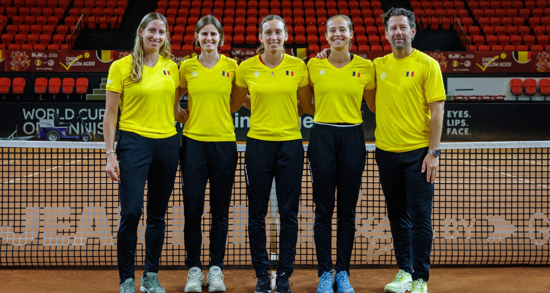Belgium shocks the U.S. in Billie Jean King Cup Qualifiers; Italy, Ukraine cruise into Finals