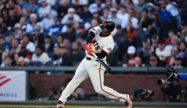 Rafael Devers isn’t hitting fastballs, but Buster Posey doesn’t regret the trade