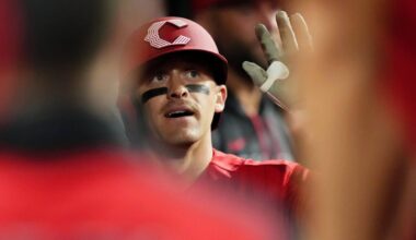 Reds’ TJ Friedl hopes he’s back on track after a bunt, bloops and a blast in win