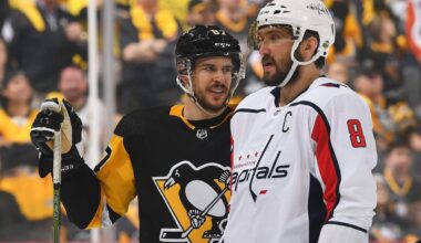Crosby, Penguins stars sit for what could be Ovechkin’s final Pittsburgh visit