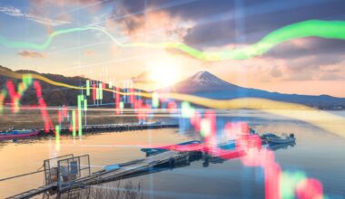 Data floating over a lake to symbolize a data lake concept.
