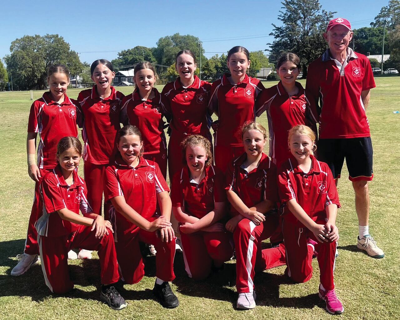 Gunnedah South girls cricketers show grit in loss at Tamworth