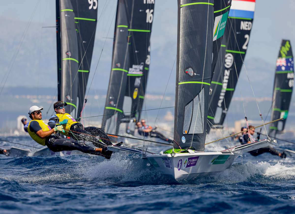 Wearn wins on return as Australian Sailing Team shows depth in Palma