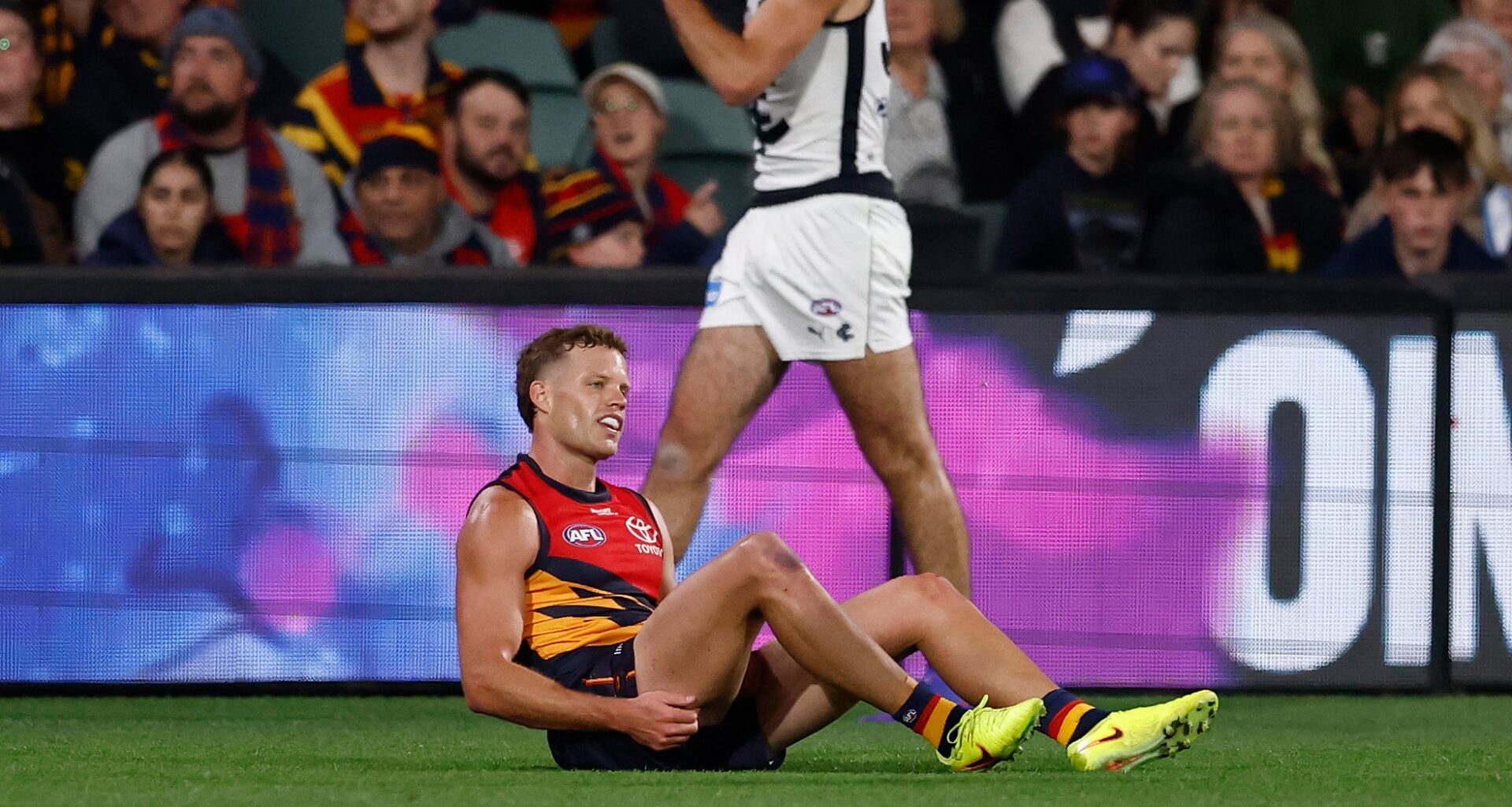Crows defender learns extent of hamstring injury