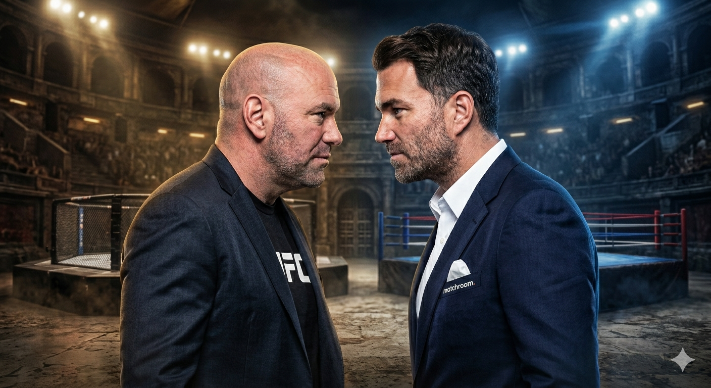 Eddie Hearn Fires Back at Dana White: "Get in the Ring and I'll Show You”