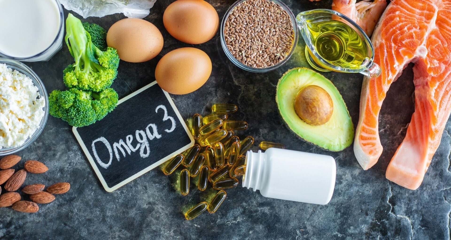 Products contain Omega 3.