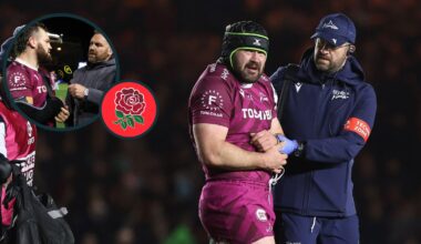 Double blow for Borthwick's England as Sale provide injury update