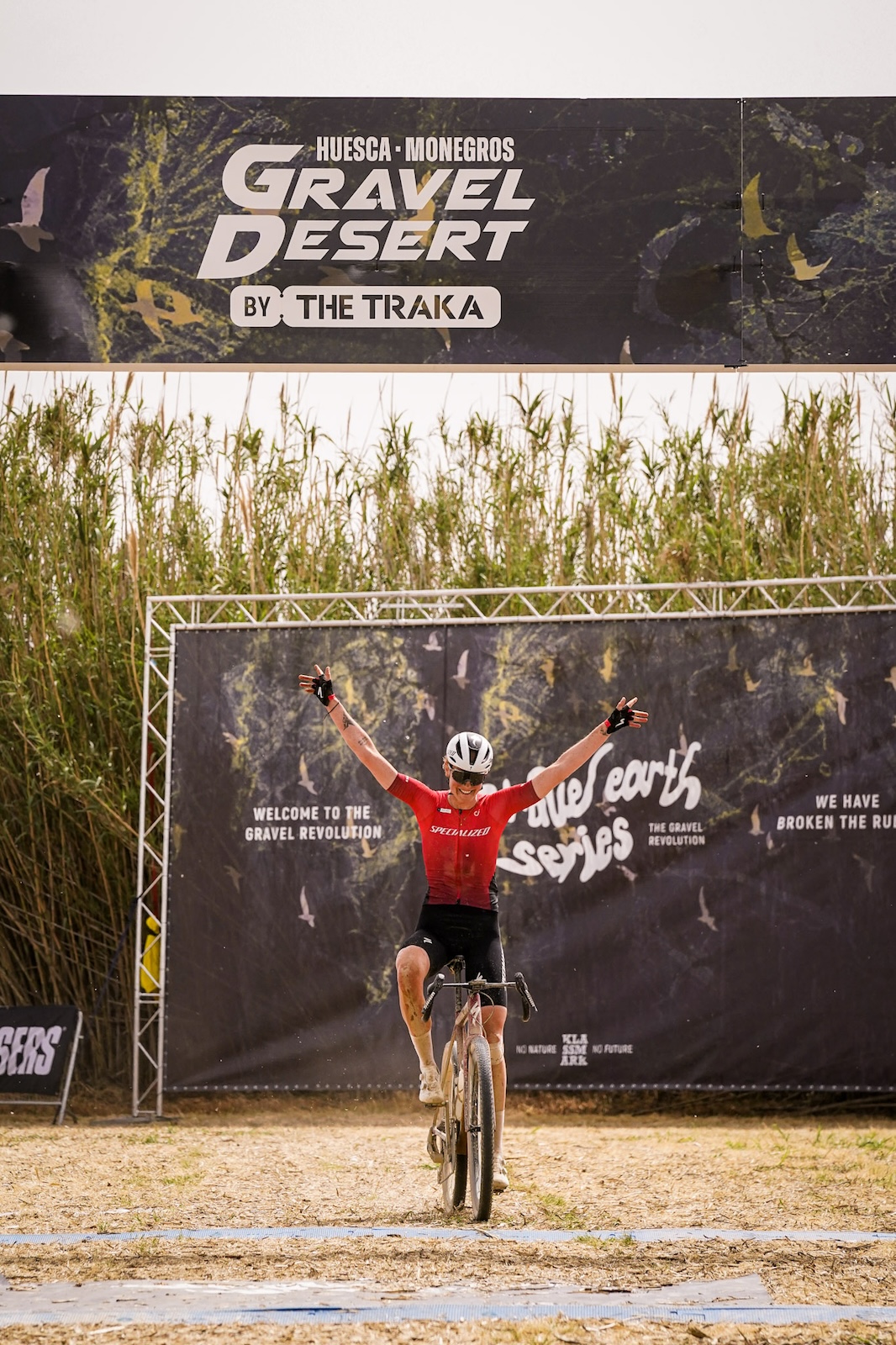 Geerike Schreurs wins 2026 Gravel Desert