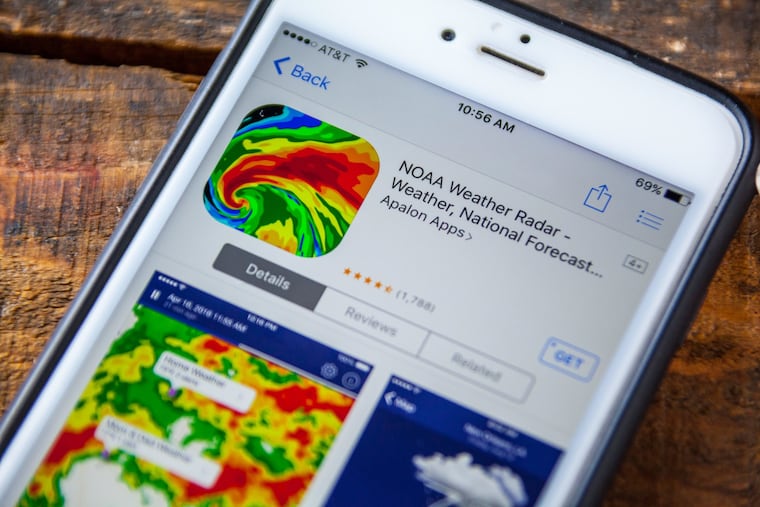 The National Oceanic and Atmospheric Administration's Weather Radar App. The agency's National Weather Service provides radar and vast amounts of data free of charge to app developers.