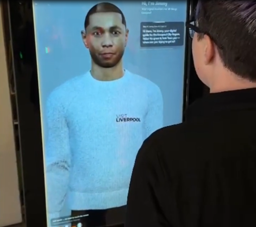 AI ‘Digital Human’ set to guide tourists arriving in the Liverpool City Region for The Open Golf Championship