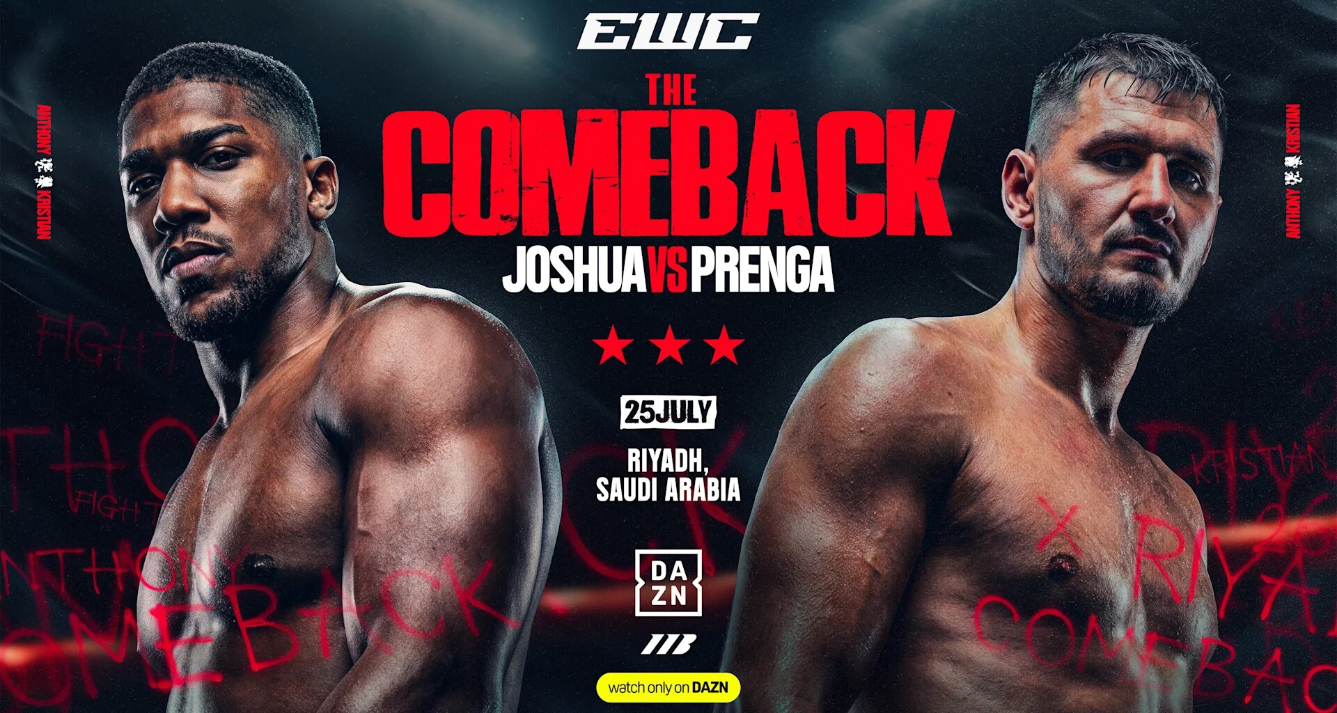 Anthony Joshua-Tyson Fury deal signed; AJ in July 25 warm-up vs. Prenga