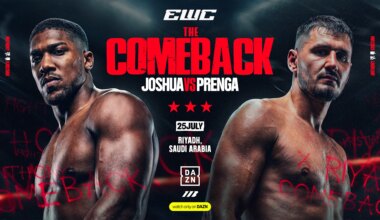 Anthony Joshua-Tyson Fury deal signed; AJ in July 25 warm-up vs. Prenga