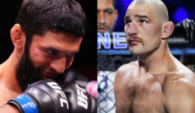 Khamzat Chimaev and Sean Strickland UFC 328