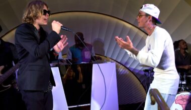 Justin Bieber Brings Out the Kid Laroi for 'Stay' at Coachella 2026