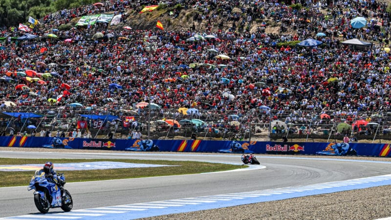 Alex Márquez was a joy to watch at Jerez, dancing and flowing around the packed Spanish track