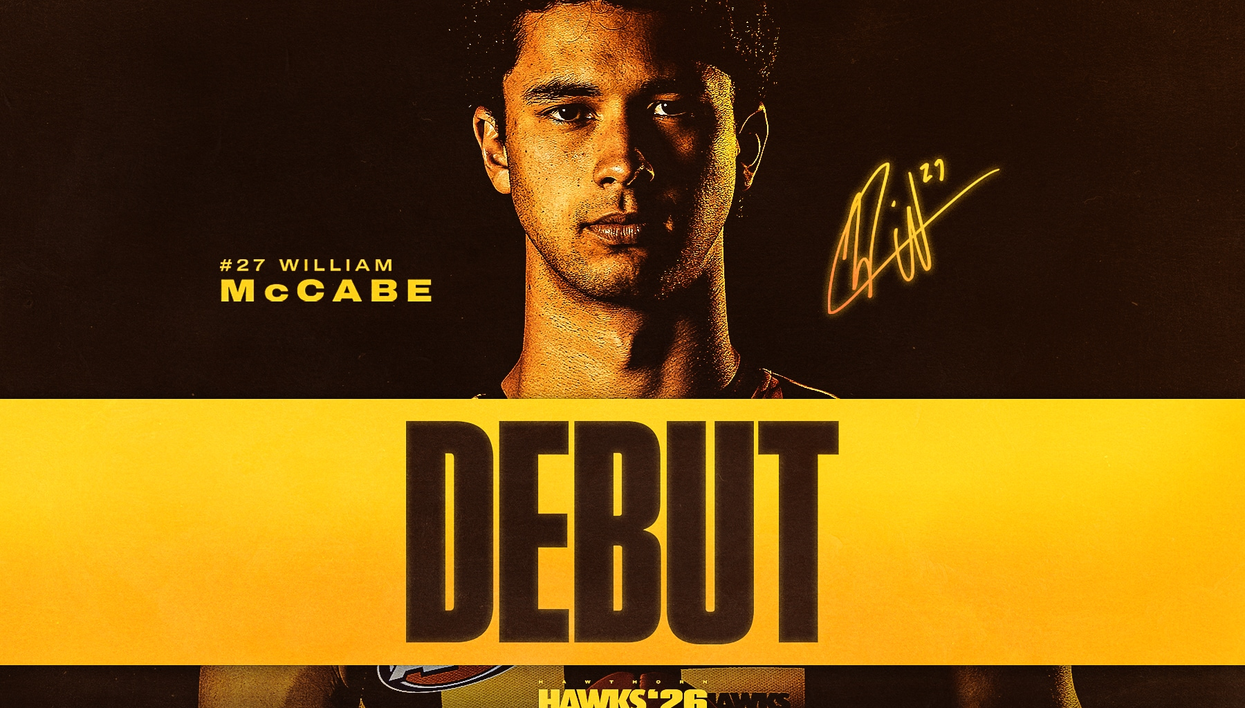 McCabe to make Hawks debut