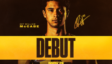 McCabe to make Hawks debut