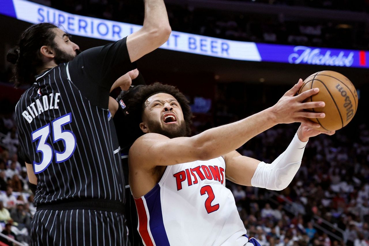 Pistons open playoffs with a flop as East's top seed, losing to 8th-seeded Magic