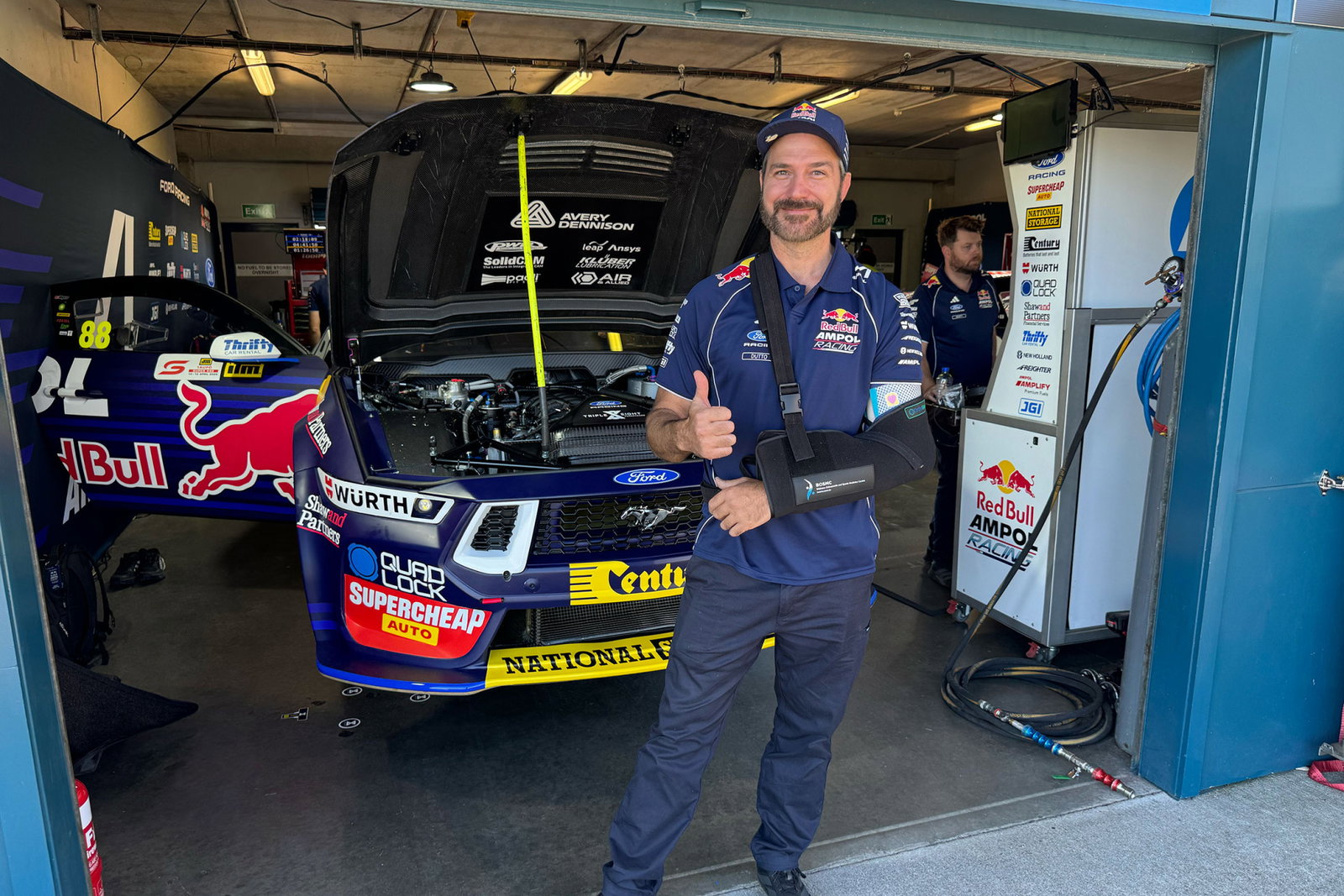 Triple Eight chief suffers nasty injury during home reno