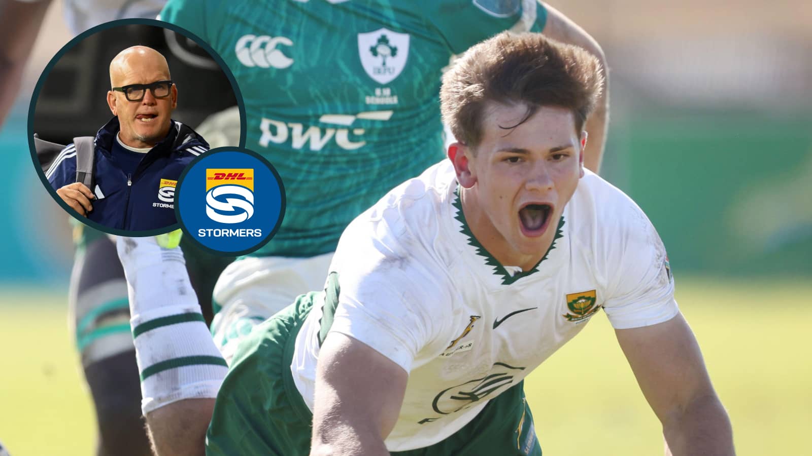 'We don't want to overhype Markus Muller' as Dobson explains why Springboks prospect's record debut 'felt right'