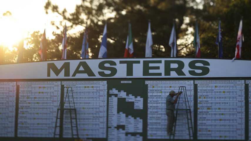 Check out final-round pairings for the Masters Tournament. (Jared C. Tilton/Getty Images)