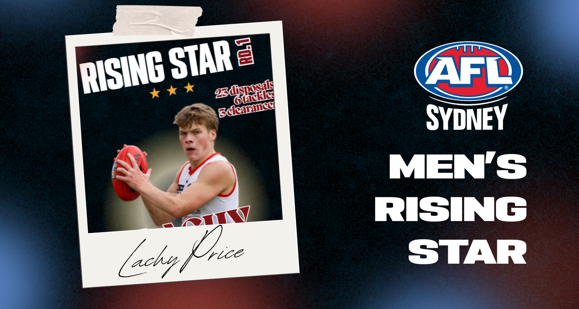 AFL Sydney Men's Rising Star - Round 1, 2026