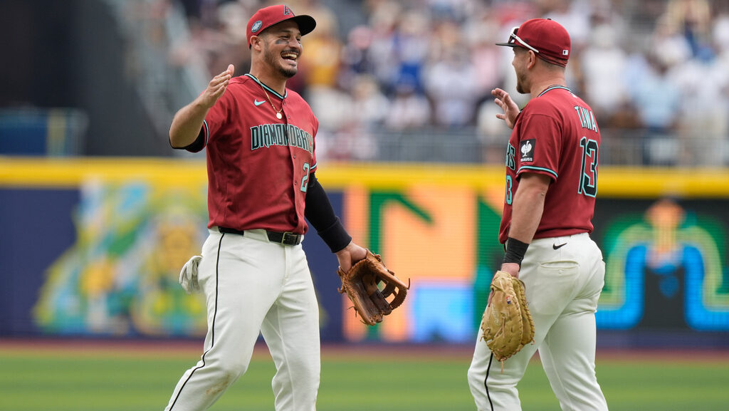 Arizona Diamondbacks' Geraldo Perdomo...