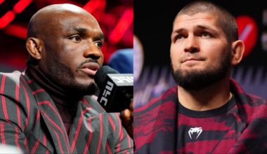 Kamaru Usman and Khabib Nurmagomedov