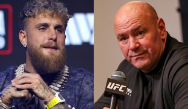 Jake Paul and Dana White