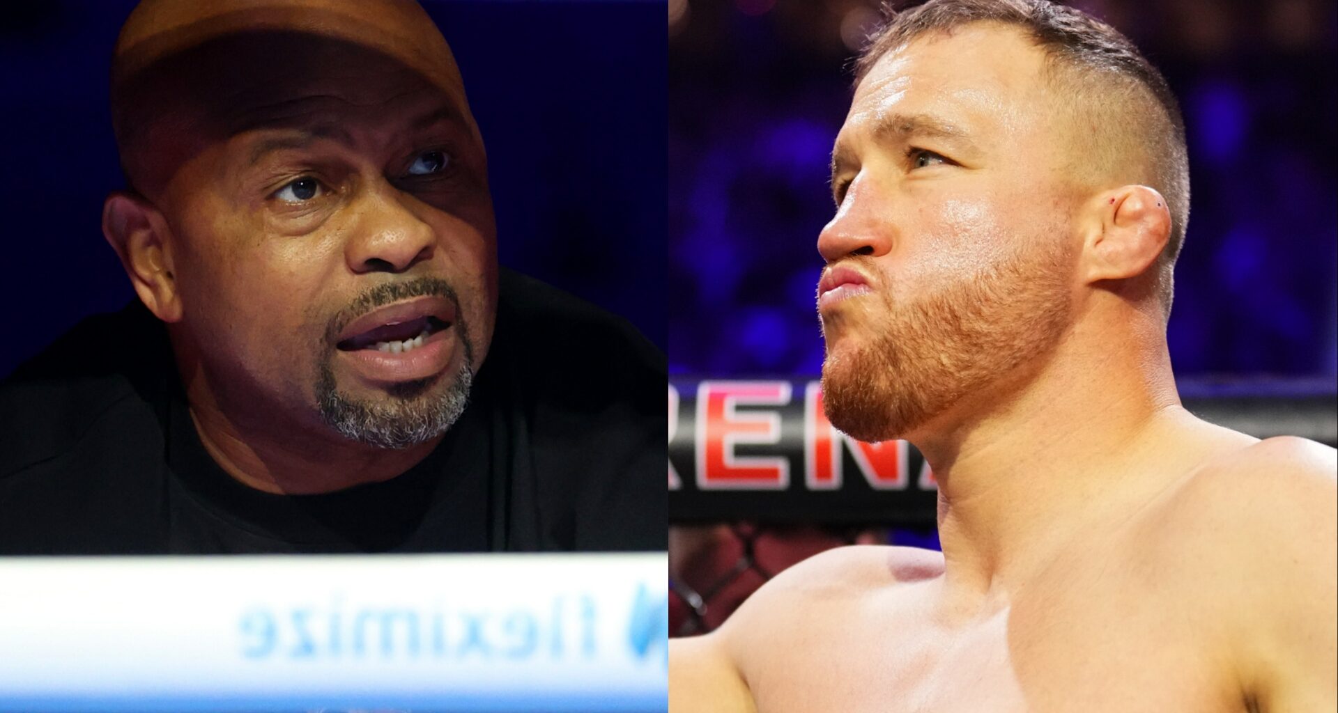 Roy Jones Jr. and Justin Gaethje