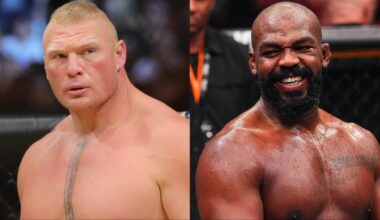 Brock Lesnar and Jon Jones
