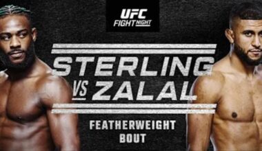 UFC Vegas 116: Sterling vs. Zalal - Full Results and Highlights