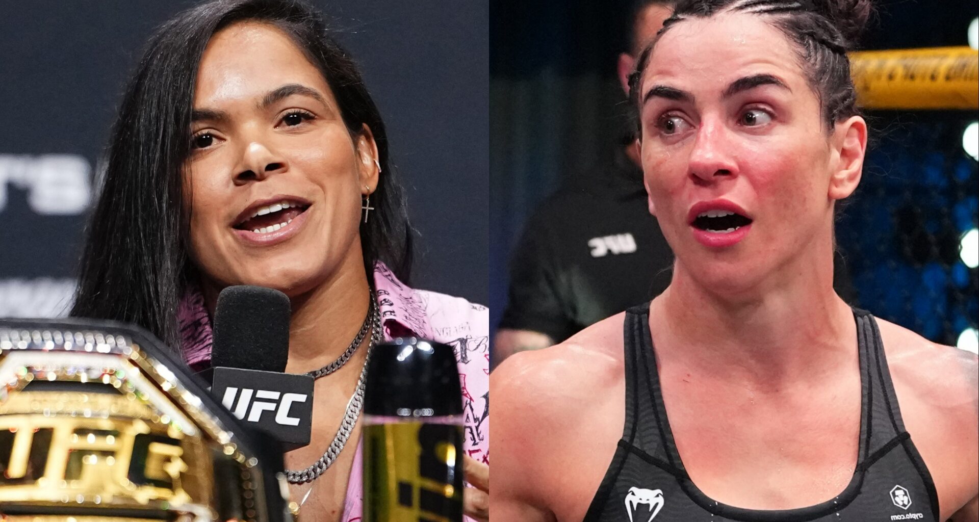 Amanda Nunes and Norma Dumont