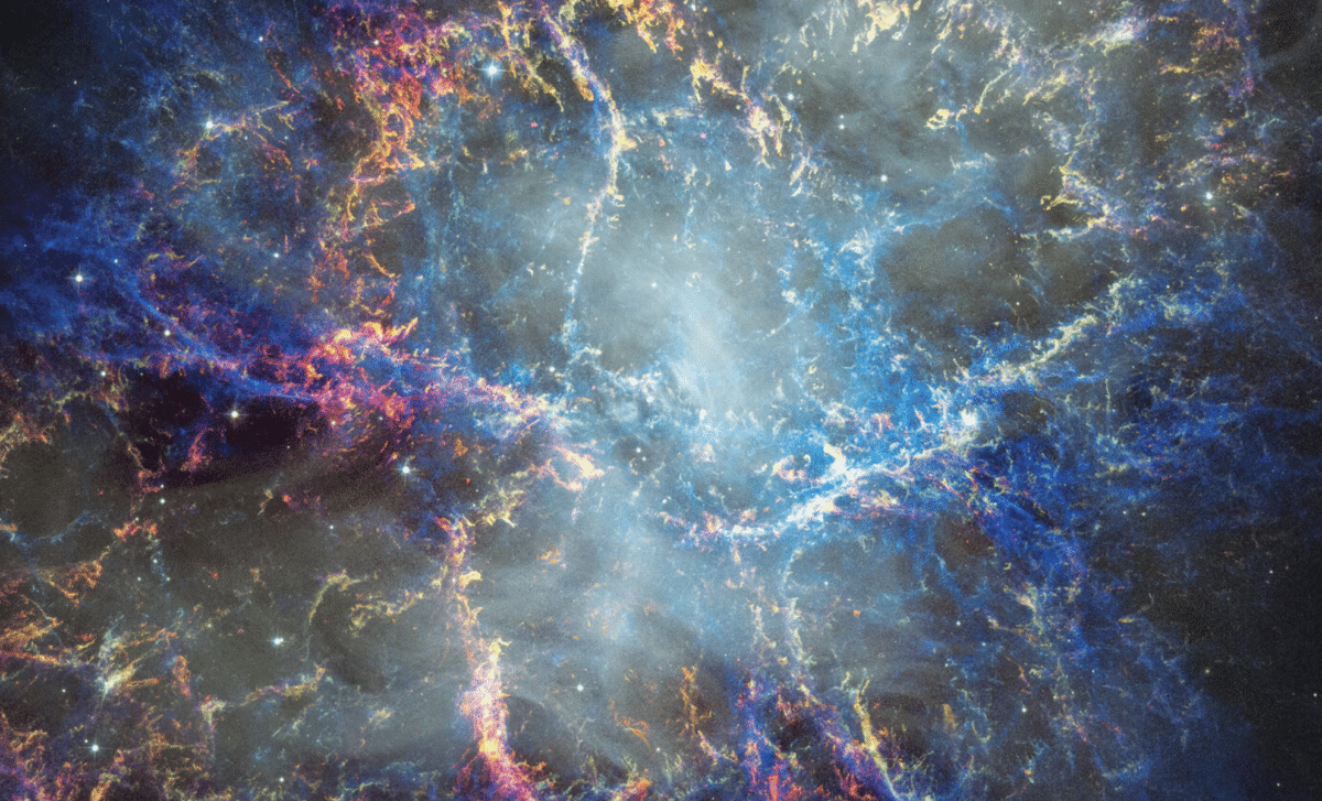 Nasa’s Hubble Space Telescope Reveals Stunning New Details Of Crab Nebula's 25 Year Expansion