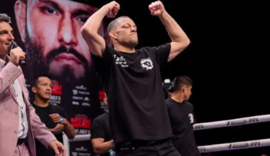 Nate Diaz open workout