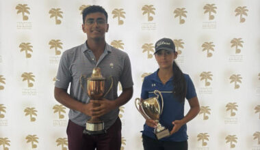 Bakhour and Nair crowned Emirates Golf Club Junior Club Champions