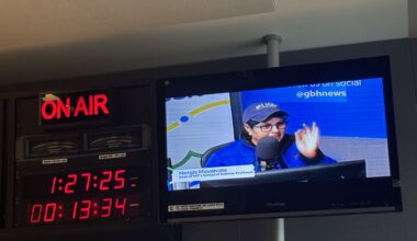 Two Physicists And Curious Host Walk Into Studio…