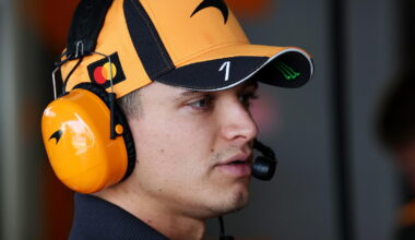 Lando Norris 'told not to answer questions on Verstappen, Russell' in awkward interview moment