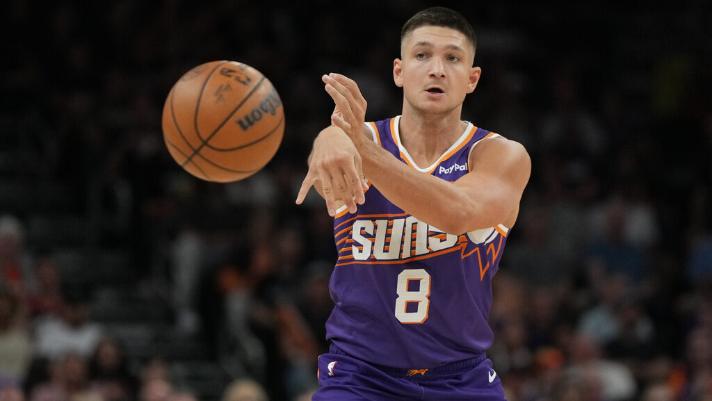 Phoenix Suns guard Grayson Allen...