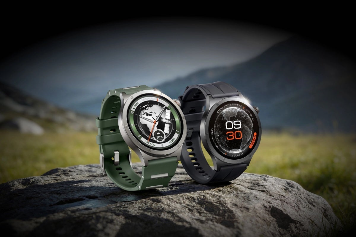 Official OnePlus Watch 4 image in two colors