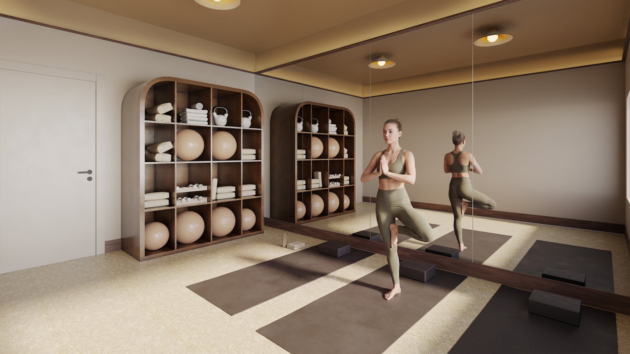 Oxxford Lofts interior renderings