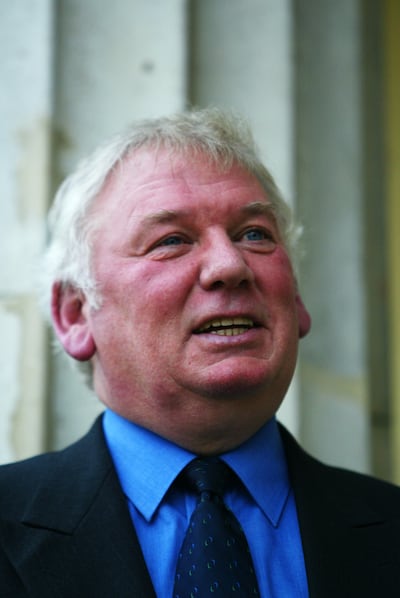 Former referee Allan Hosie died last week. photograph: Clive Mason/Getty Images