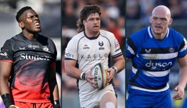 England prodigies, Maro Itoje and Benhard Janse van Rensburg